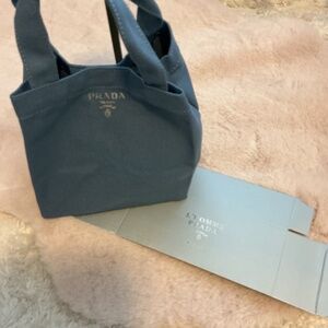 2 GWP PRADA BEAUTE SMALL TOTES WITH GIFT BOXES